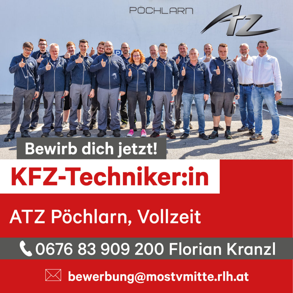 Jobs KFZ-Techniker:in ATZ Pöchlarn