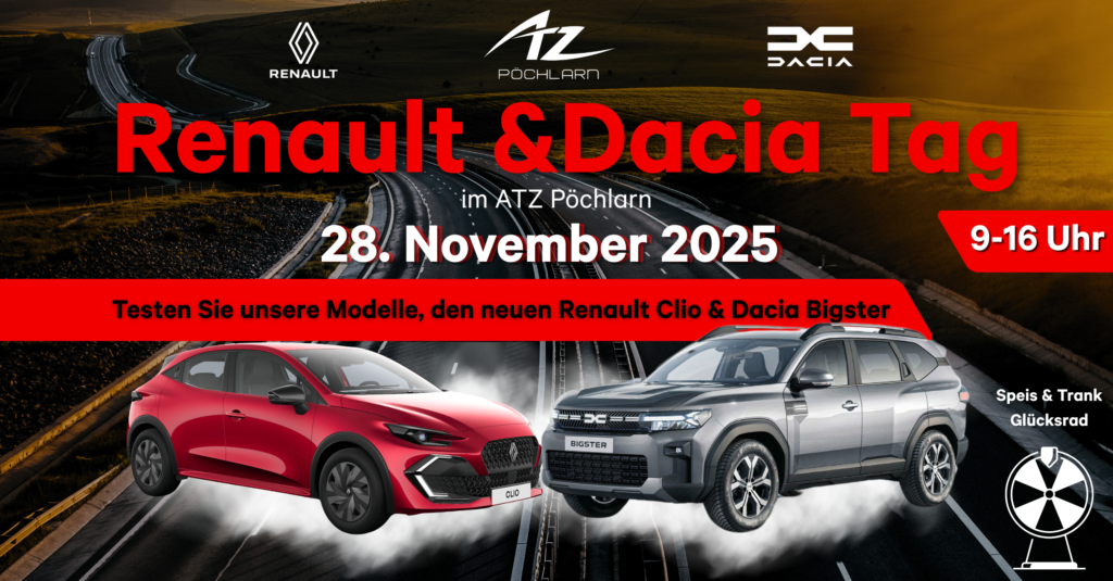 Renault & Dacia Tag im ATZ Pöchlarn am 28.11.2025